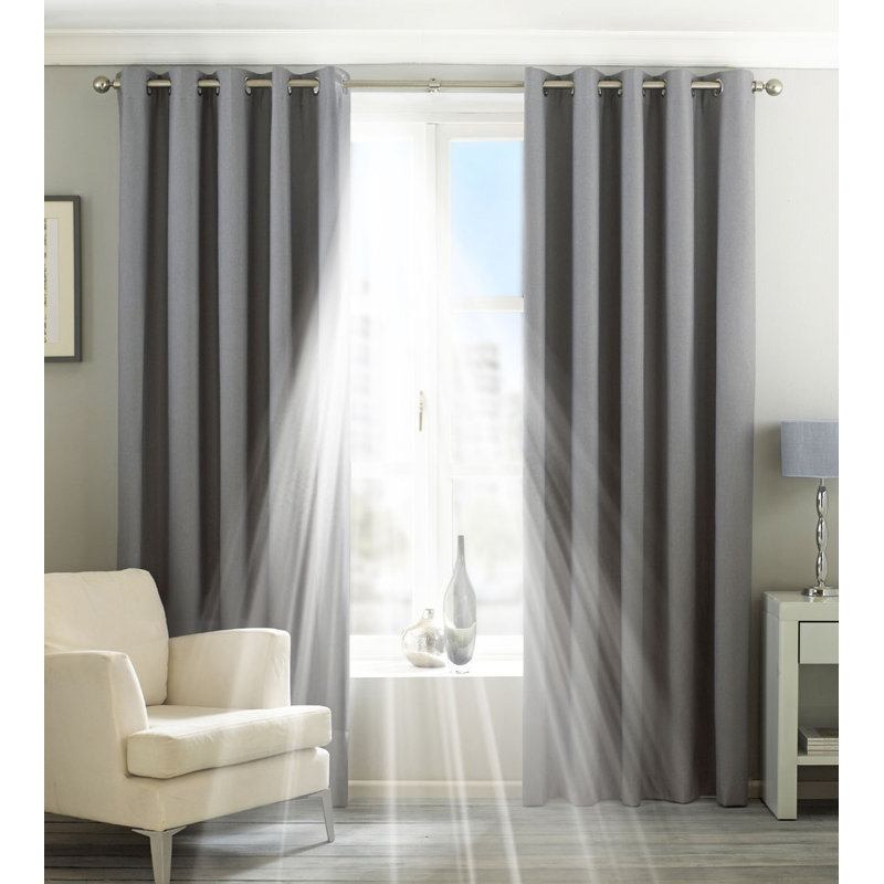Home & Haus Eclipse Eyelet Blackout Thermal Curtains & Reviews